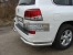 Защита задняя (уголки двойные) 76,1/42,4 мм Lexus LX 570 2012